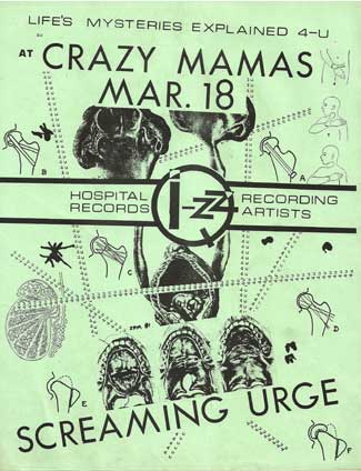 Pale greenxeroxedScreaming UrgeatCrazyMama'sMarch18,wthI-zzHospitalRecordsRecordingArtists subtitleLife'sMysteriesExplained4U